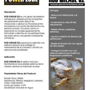 Grasa para Barras de perforación
